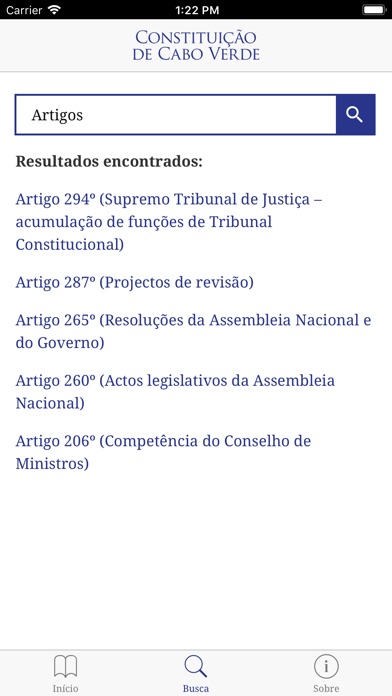 Constituição de Cabo Verde screenshot 4