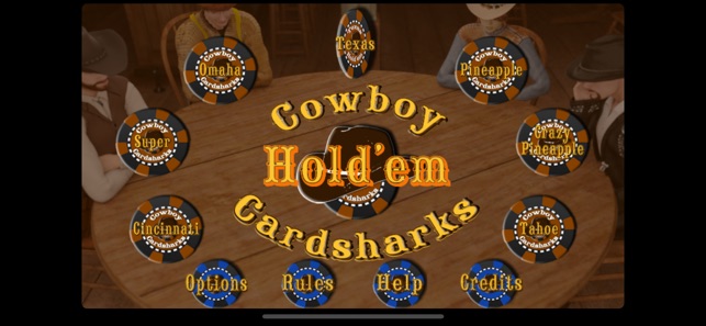 Cowboy Cardsharks Hold'em