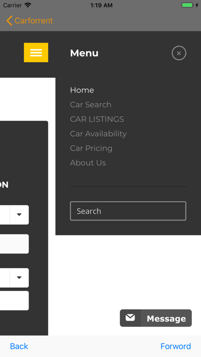 car for rent screenshot 4