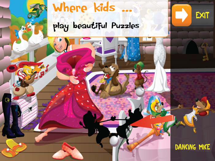 PUZZINGO Princess Puzzles