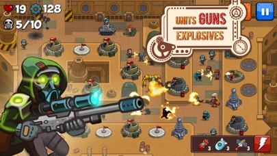 download the last version for mac Tower Defense Steampunk