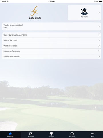 Lake Jovita Golf & CC screenshot 2