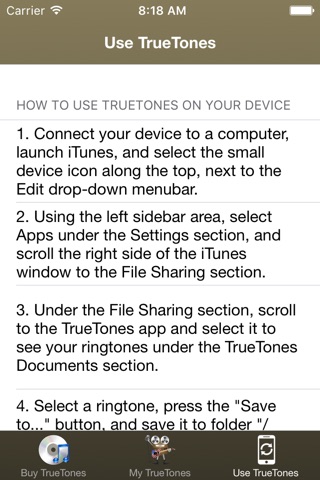 TrueTones screenshot 3