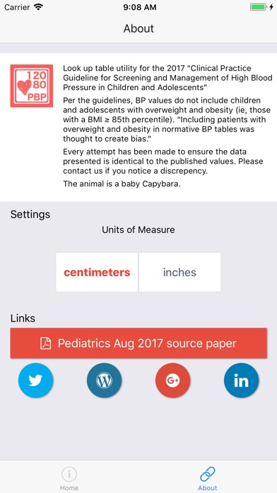 Pediatric Blood Pressure Guide screenshot 3
