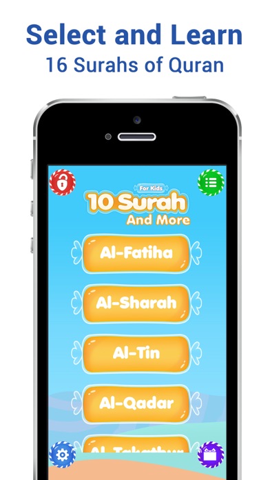 How to cancel & delete 10 Surahs for Kids Word by Word Translation from iphone & ipad 1