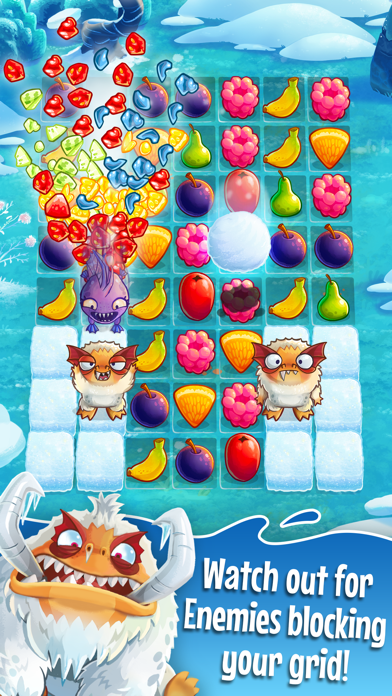 Nibblers - Fruit Match Puzzle Screenshot 4