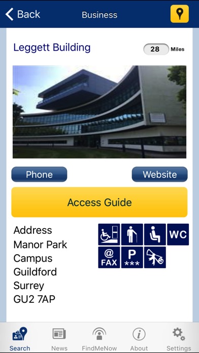 AccessAble – Uni of Surrey screenshot 3