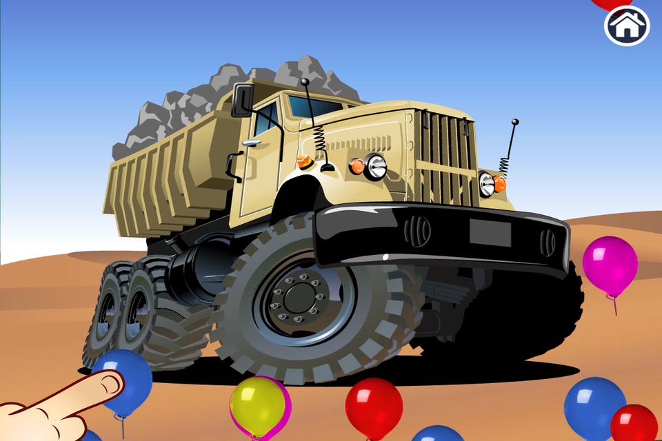 Trucks - for preschoolers screenshot 2
