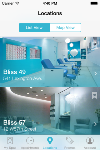 Bliss Spa Booking screenshot 3