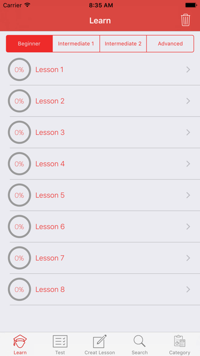 How to cancel & delete Arabic Vocabulary Learning from iphone & ipad 1