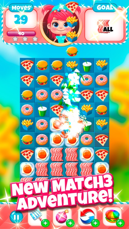 Burger Match 3 screenshot-0