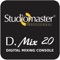 This application allows remote control of the Studiomaster Professional D