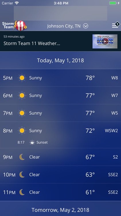 WJHL Weather App