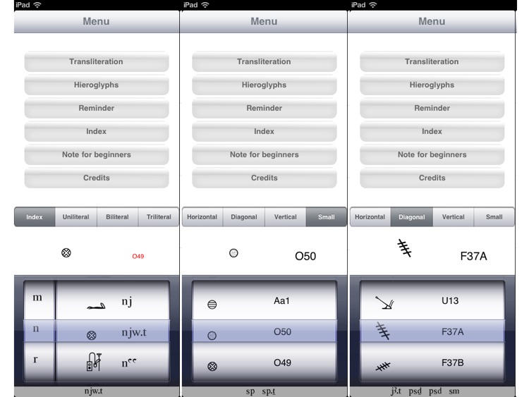 Hieroglyphic Dictionary Aaou screenshot-4
