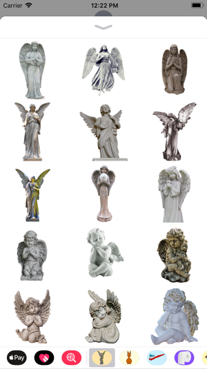 Angel Statue Stickers