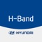 H-band is a smartphone application that combines the intelligent key of Hyundai Creta