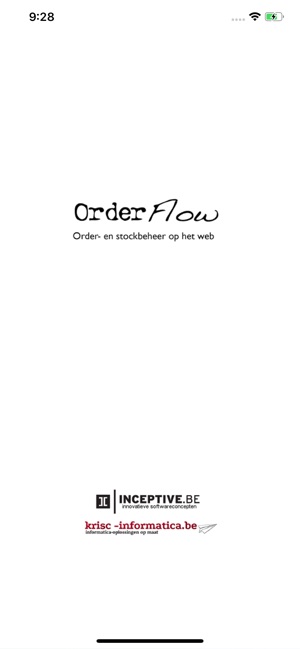 OrderFlow.be mobiel