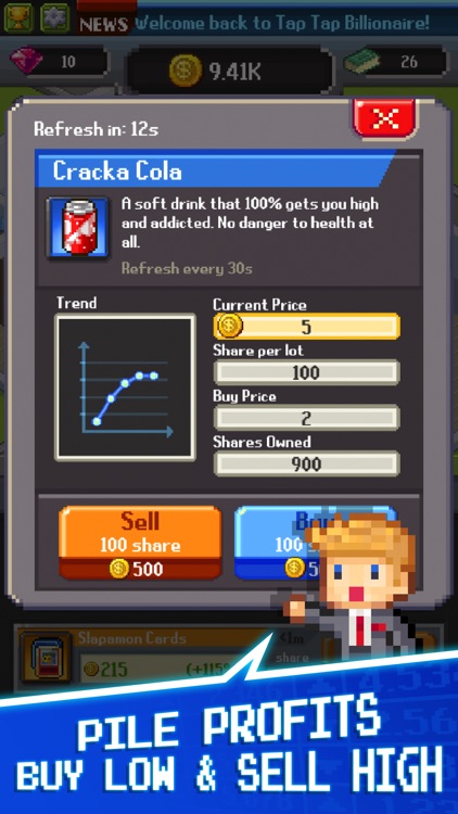 Tap Tap Trillionaire : Invest! screenshot-5