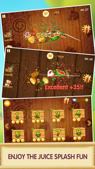 Fruit Juice Splash Game screenshot 2