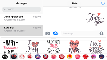 Love Valentines Day Sticker 14 screenshot 3
