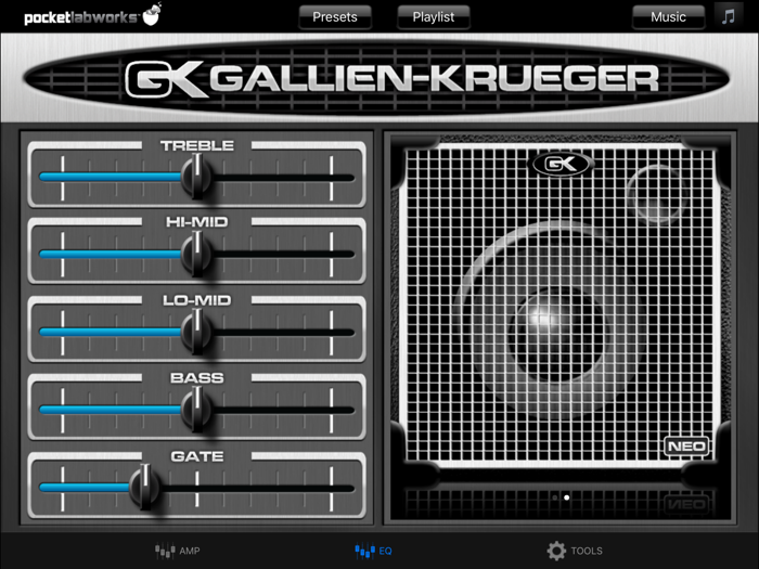 PocketGK - Bass Guitar Amp