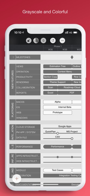 Roadmap - Timeline Plan Chart(圖8)-速報App