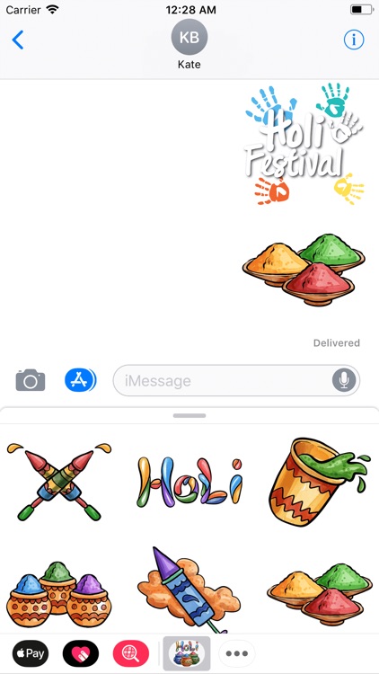 Holi Festival Stickers