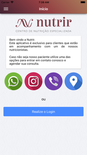 Nutrir - App de Acompanhamento