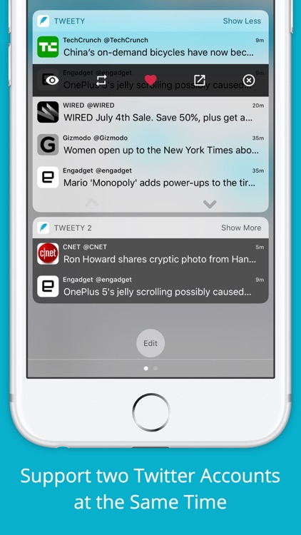 Tweety Pro - Show Twitter Timeline on Lock Screen screenshot-4