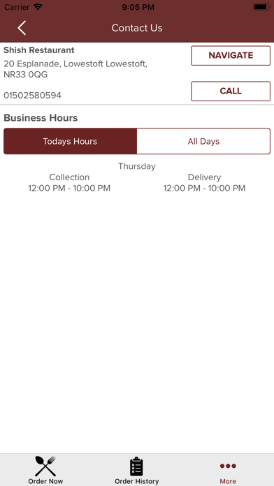 How to cancel & delete Shish Restaurant from iphone & ipad 4