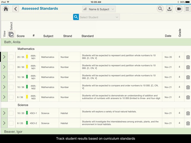 Assessment Tracker- Elementary(圖6)-速報App