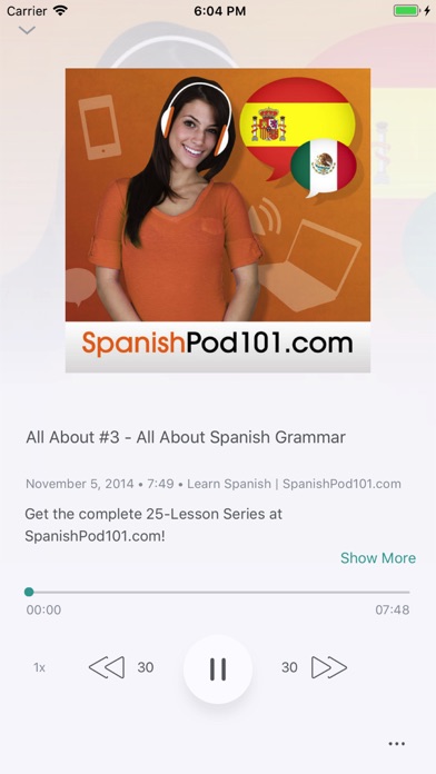 Learn Spanish Podcasts screenshot 4