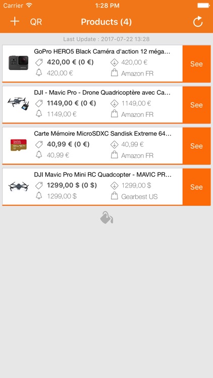 PriceWatcher for Amazon