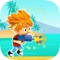 Run and exciting jump through the 120 fantastic levels in 6 jungle of adventure worlds