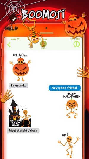 Boomoji Halloween Fun Stickers(圖2)-速報App