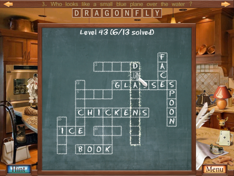 Hidden Object Crosswords HD - náhled