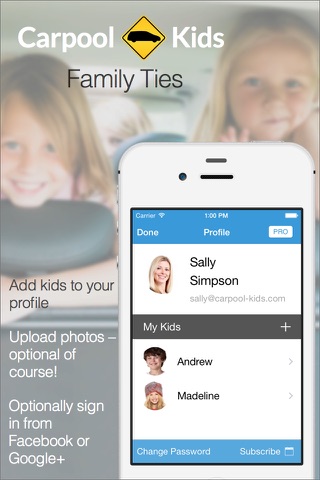 Carpool Kids: Family Calendar screenshot 2