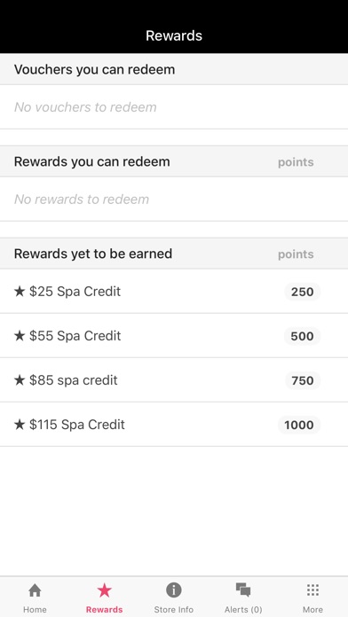 Serene Life Spa Rewards screenshot 2