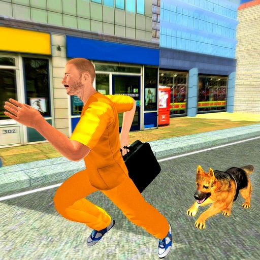 Criminal Escape Dog Chase 3D icon