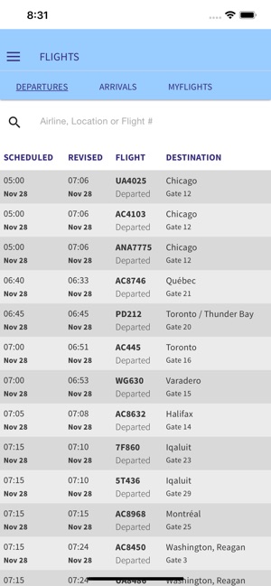 YOW - Ottawa Airport(圖2)-速報App