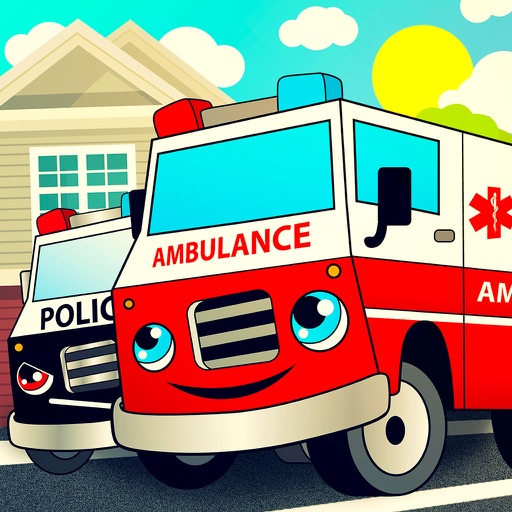Ambulance truck road simulator iOS App