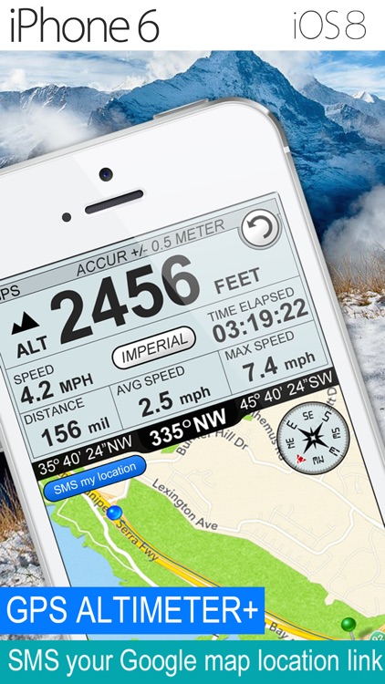 Altimeter GPS+ (Speedometer & Location Tracking)