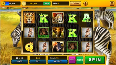 Wild Safari Casino Slots screenshot 2