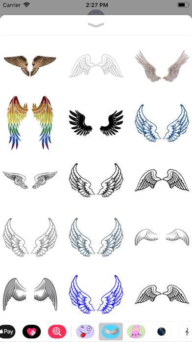 Wing Stickers screenshot 2