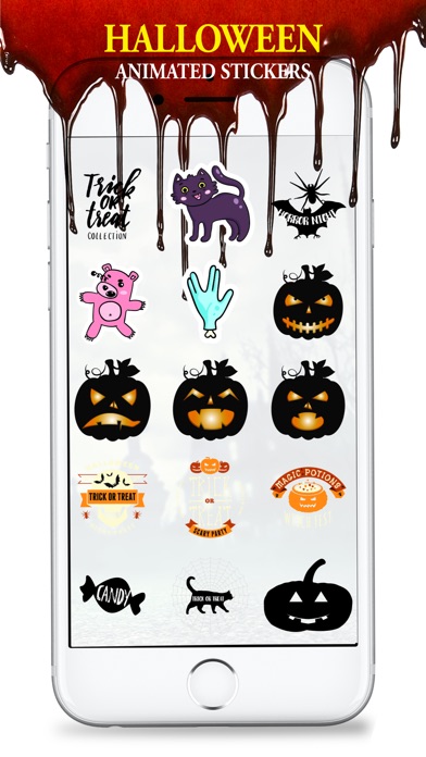 Halloween Stickers Animated screenshot 2