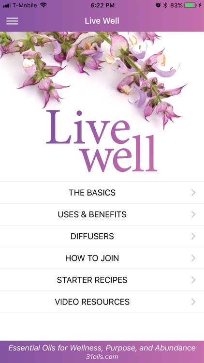 Live Well with Young Living screenshot-0