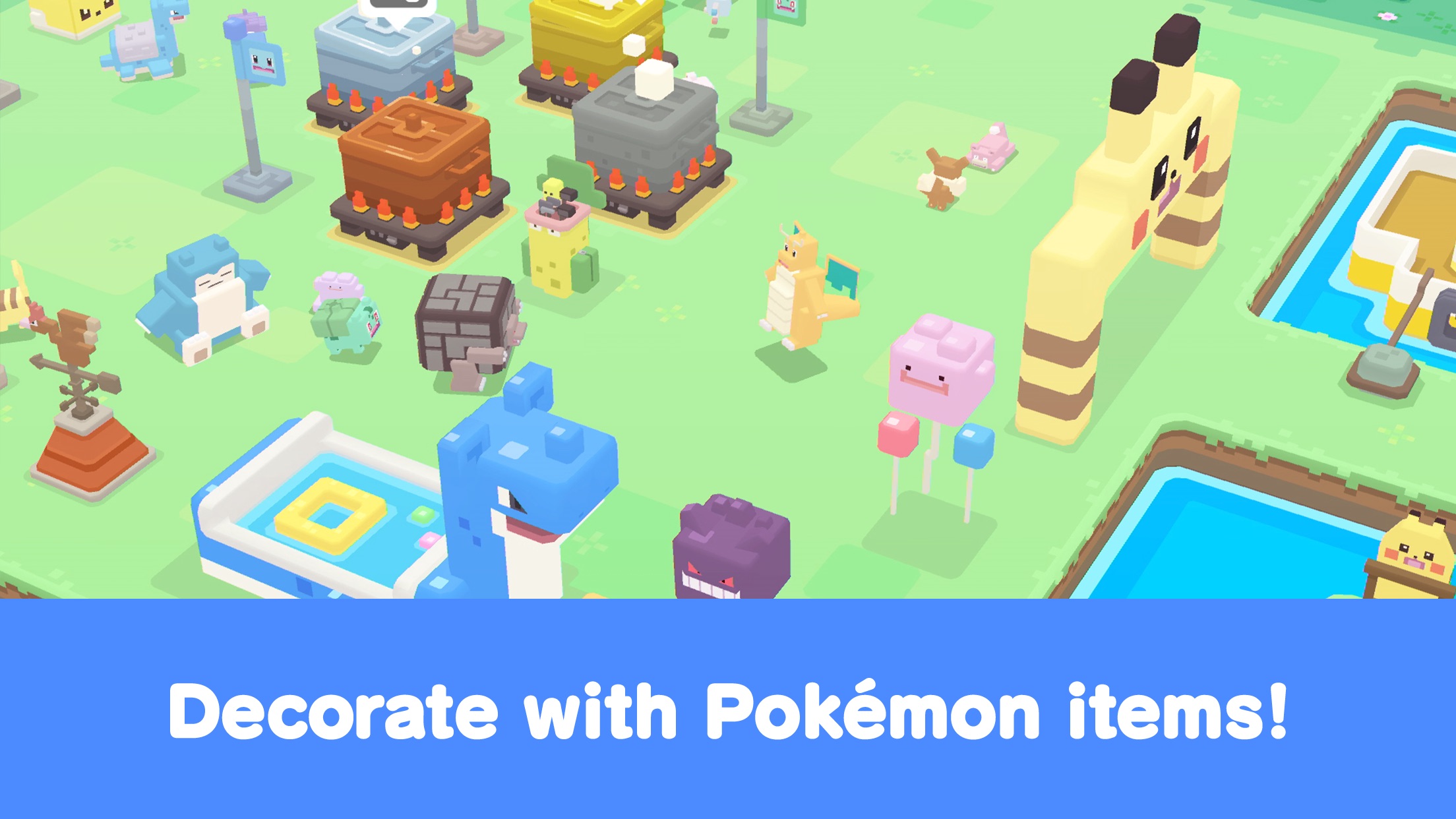 Screenshot do app Pokémon Quest