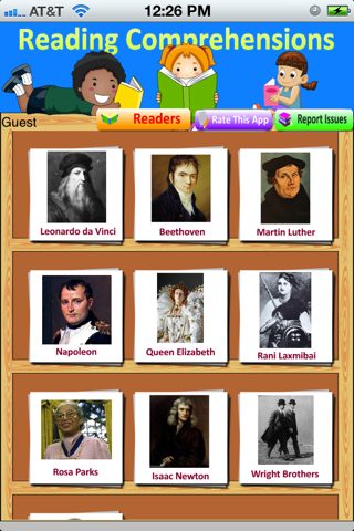 Super Reader - Famous People - náhled