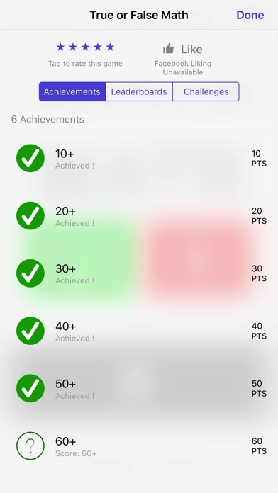 True or False Math 1.02 IOS -