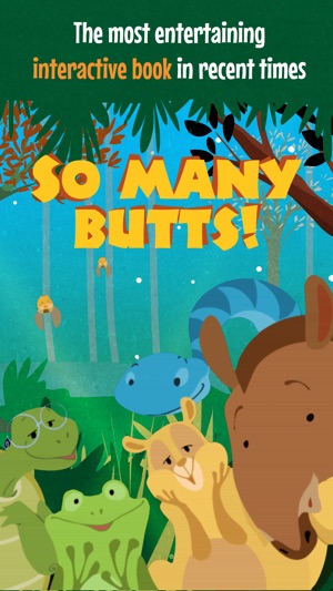 So Many Butts! - interactive book for ki